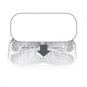 7620/ 7920LB - Ovenable Container Board Lid